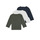vaatteet Pojat T-paidat pitkillä hihoilla Emporio Armani 6HHD21-4J09Z-0564 Monivärinen