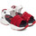 kengät Naiset Sandaalit ja avokkaat Ed Hardy Overlap sandal red/white Punainen