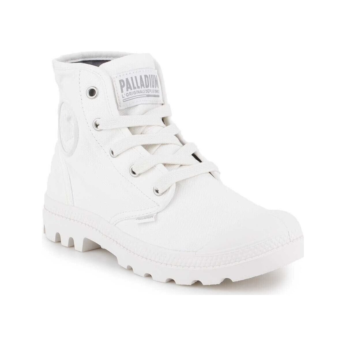 kengät Naiset Korkeavartiset tennarit Palladium US Pampa HI F 92352-116-M Valkoinen