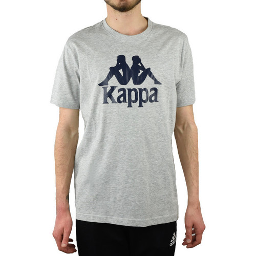 vaatteet Miehet Lyhythihainen t-paita Kappa Caspar T-Shirt Harmaa