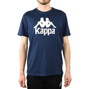 vaatteet Miehet Lyhythihainen t-paita Kappa Caspar T-Shirt Bleu marine