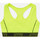 vaatteet Naiset Hihattomat paidat / Hihattomat t-paidat Nicce London Carbon racerback bra Keltainen
