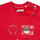 vaatteet Pojat T-paidat pitkillä hihoilla Ikks XR10011 Punainen