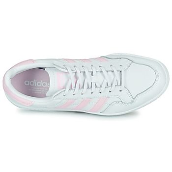 adidas Originals TEAM COURT W Valkoinen / Vaaleanpunainen