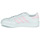 kengät Naiset Matalavartiset tennarit adidas Originals TEAM COURT W Valkoinen / Vaaleanpunainen