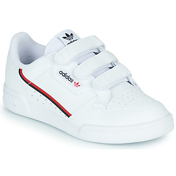 kengät Lapset Matalavartiset tennarit adidas Originals CONTINENTAL 80 CF C Valkoinen