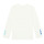 vaatteet Pojat T-paidat pitkillä hihoilla Catimini CR10124-19-J Valkoinen