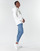 vaatteet Naiset Skinny-farkut Levi's 720 HIRISE SUPER SKINNY Sininen