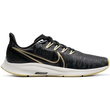 kengät Naiset Juoksukengät / Trail-kengät Nike Air Zoom Pegasus 36 Premium W Mustat, Grafiitin väriset