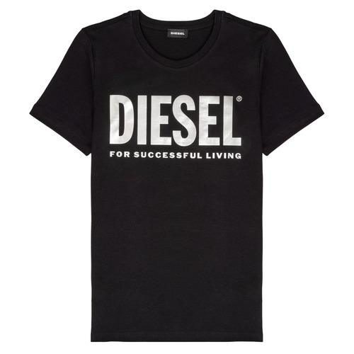 vaatteet Tytöt Lyhythihainen t-paita Diesel TSILYWX Musta