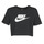 vaatteet Naiset Lyhythihainen t-paita Nike W NSW TEE ESSNTL CRP ICN FTR Musta
