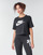 vaatteet Naiset Lyhythihainen t-paita Nike W NSW TEE ESSNTL CRP ICN FTR Musta