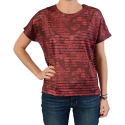 vaatteet Naiset Lyhythihainen t-paita Desigual 141408 Punainen
