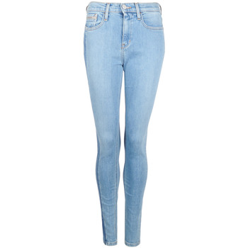 vaatteet Naiset Skinny-farkut Calvin Klein Jeans  Sininen