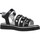 kengät Tytöt Sandaalit ja avokkaat Asso AG6703 Musta