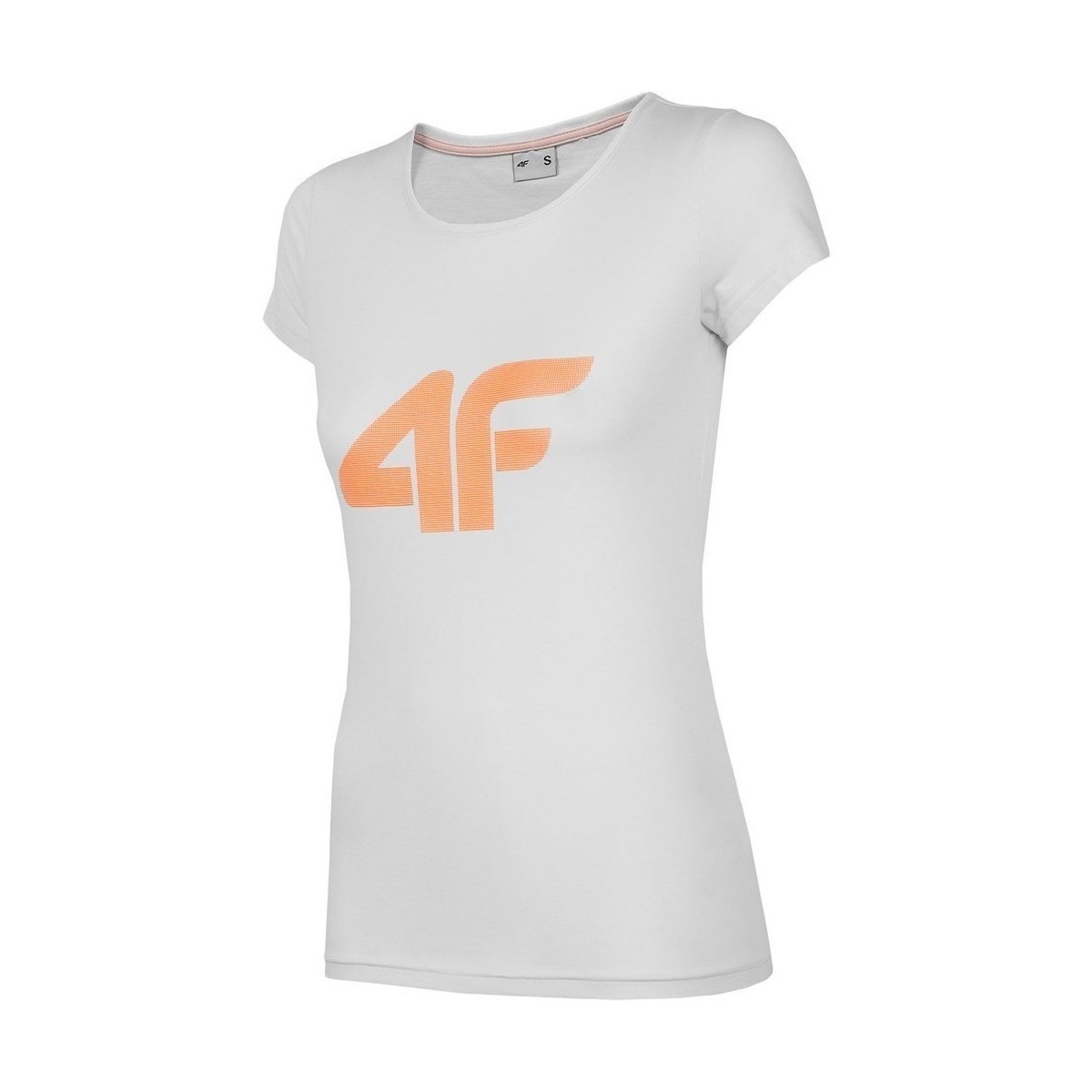 vaatteet Naiset Lyhythihainen t-paita 4F TSD005 Harmaa