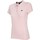 vaatteet Naiset Lyhythihainen t-paita 4F TSD007 Vaaleanpunainen