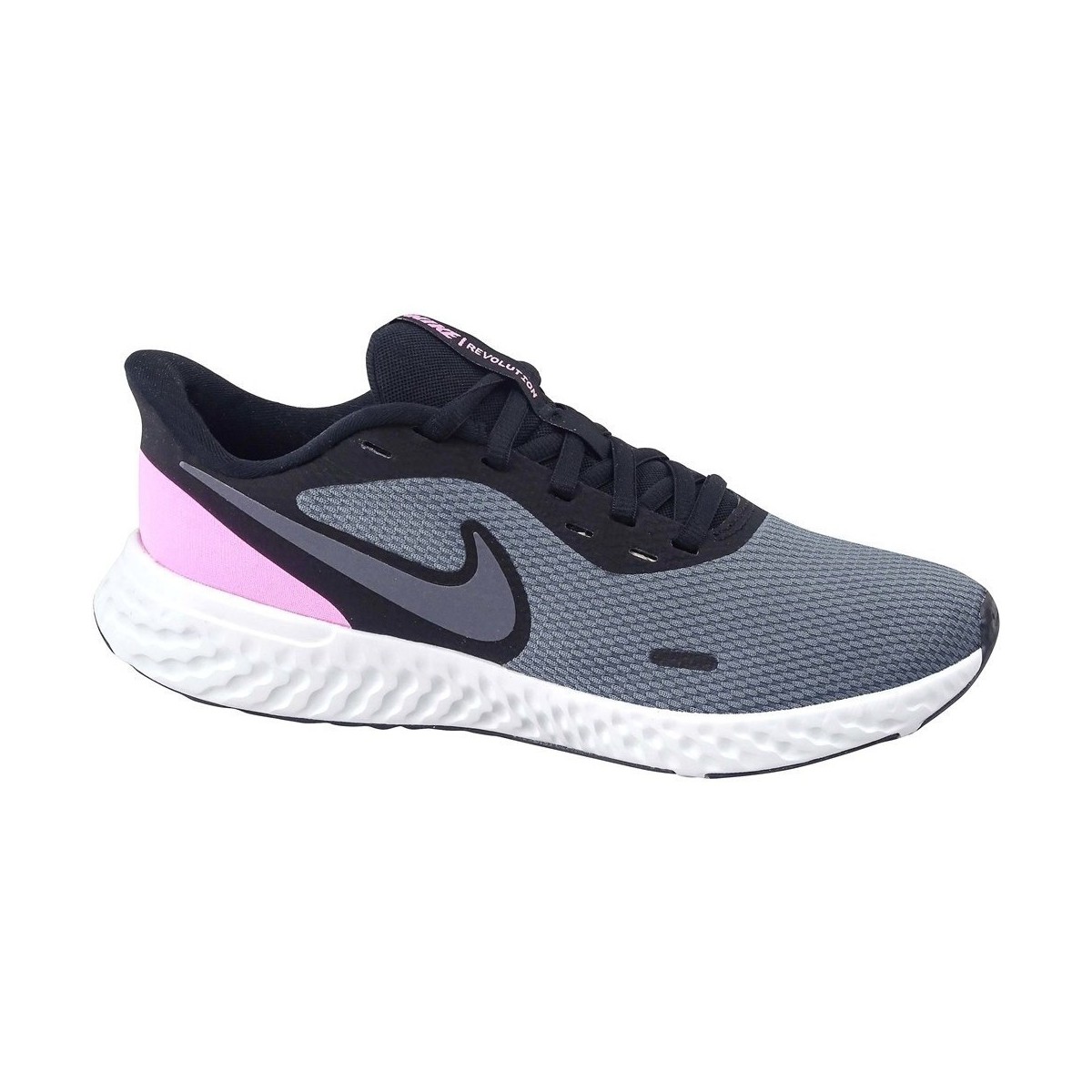 kengät Naiset Juoksukengät / Trail-kengät Nike Revolution 5 Harmaat, Vaaleanpunaiset, Grafiitin väriset