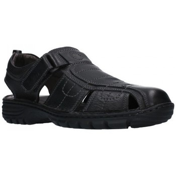 kengät Miehet Sandaalit ja avokkaat T2in R-2071 Hombre Negro Musta