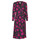 vaatteet Naiset Pitkä mekko Betty London NOLIE Musta / Vaaleanpunainen