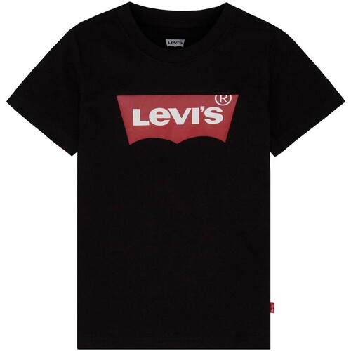 vaatteet Tytöt Lyhythihainen t-paita Levi's 151249 Musta