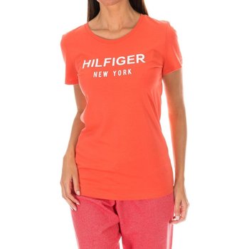 vaatteet Naiset Lyhythihainen t-paita Tommy Hilfiger 1487906329-314 Punainen