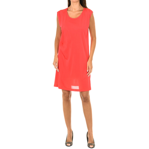 vaatteet Naiset Lyhyt mekko Emporio Armani 3Y5A79-5JYKZ-1485 Punainen