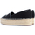 kengät Naiset Espadrillot Karl Lagerfeld KL80308 900 / Kamini Platform Musta