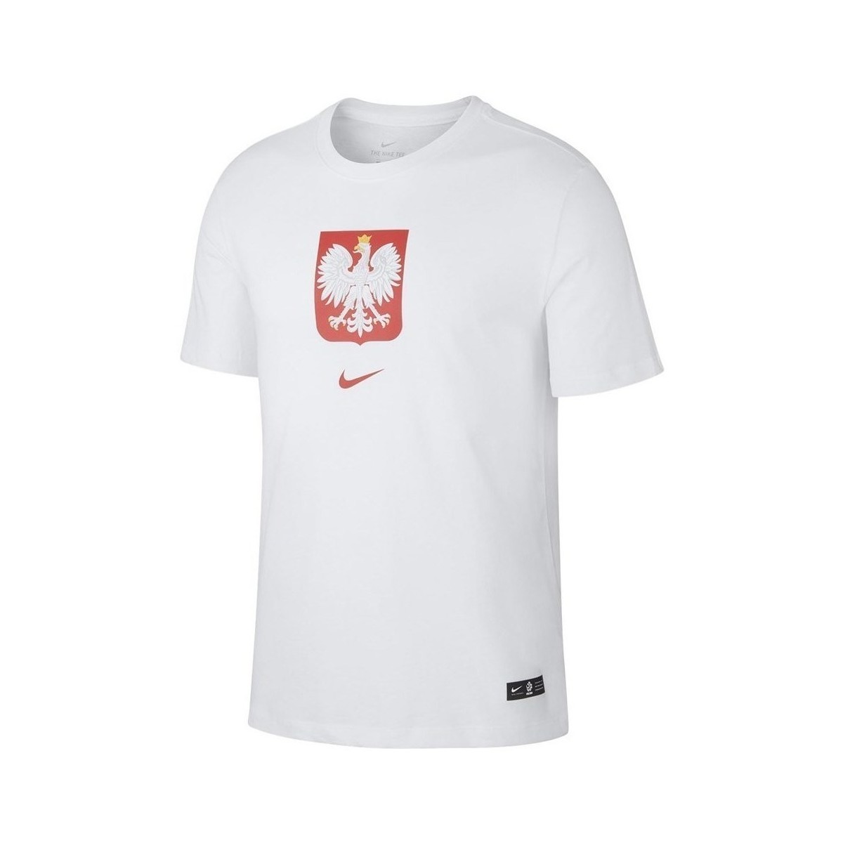 vaatteet Miehet Lyhythihainen t-paita Nike Evergreen Crest Valkoinen