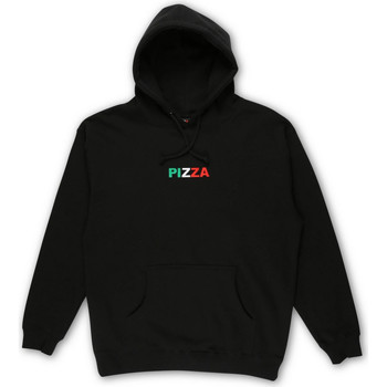 vaatteet Miehet Svetari Pizza Sweat tri logo hood Musta