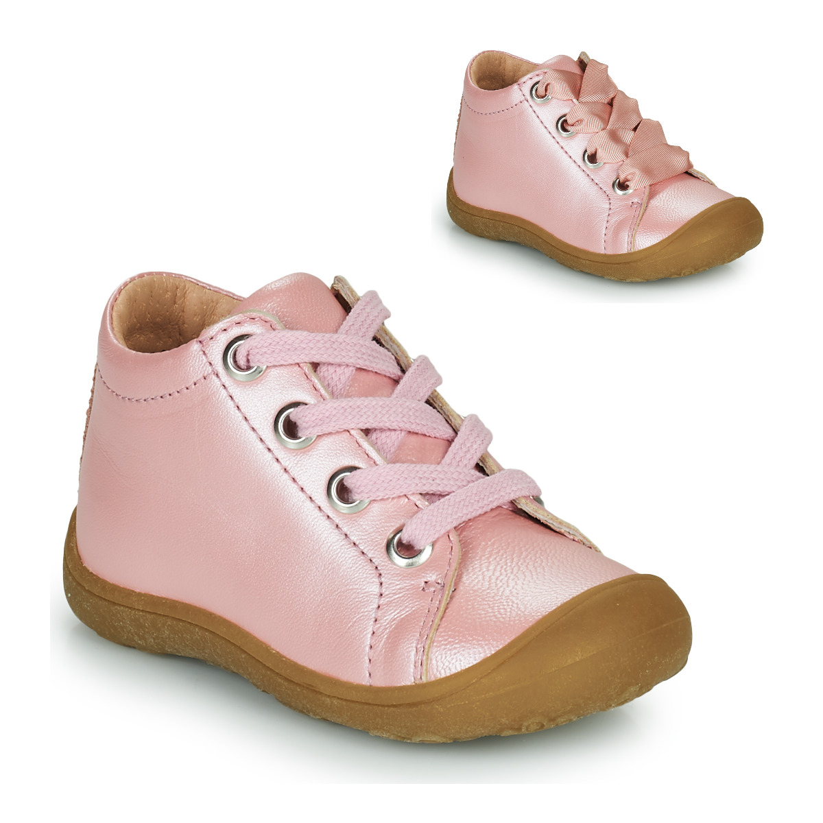 kengät Tytöt Korkeavartiset tennarit Little Mary GOOD Vaaleanpunainen