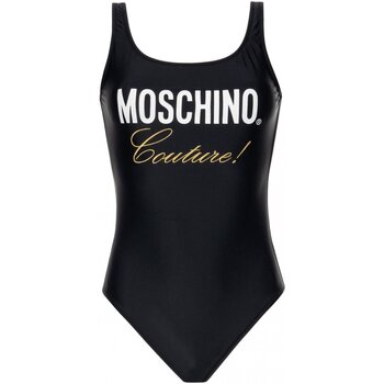 vaatteet Naiset Yksiosainen uimapuku Moschino A6134 Musta