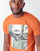 vaatteet Miehet Lyhythihainen t-paita Jack & Jones JORSKULLING Oranssi