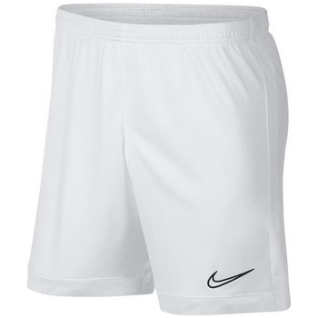 vaatteet Miehet Caprihousut Nike Dry Academy Short K Valkoinen