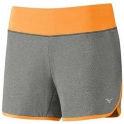 vaatteet Naiset Shortsit / Bermuda-shortsit Mizuno Active Short Oranssin väriset, Harmaat