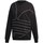 vaatteet Naiset Svetari adidas Originals Large Logo Sweatshirt Musta