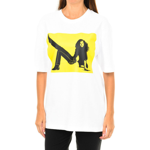 vaatteet Naiset Lyhythihainen t-paita Calvin Klein Jeans J20J209272-901 Monivärinen