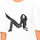 vaatteet Naiset Lyhythihainen t-paita Calvin Klein Jeans J20J209272-112 Valkoinen