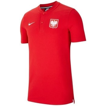 vaatteet Miehet Lyhythihainen t-paita Nike Polska Modern Polo Punainen