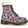 kengät Naiset Bootsit Dr. Martens 1460 PASCAL Musta / Valkoinen / Punainen