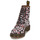 kengät Naiset Bootsit Dr. Martens 1460 PASCAL Musta / Valkoinen / Punainen