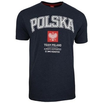 vaatteet Miehet Lyhythihainen t-paita Monotox Polska Grafiitin väriset, Valkoiset