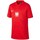 vaatteet Pojat Lyhythihainen t-paita Nike JR Polska Breathe Football Punainen