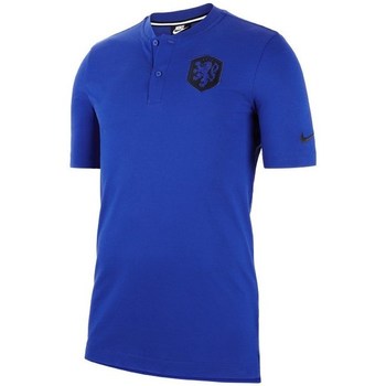 vaatteet Miehet Lyhythihainen t-paita Nike Netherlands Modern Polo Sininen