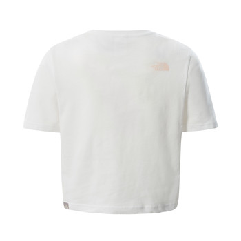 The North Face EASY CROPPED TEE Valkoinen