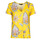 vaatteet Naiset Lyhythihainen t-paita Desigual LEMARK Keltainen