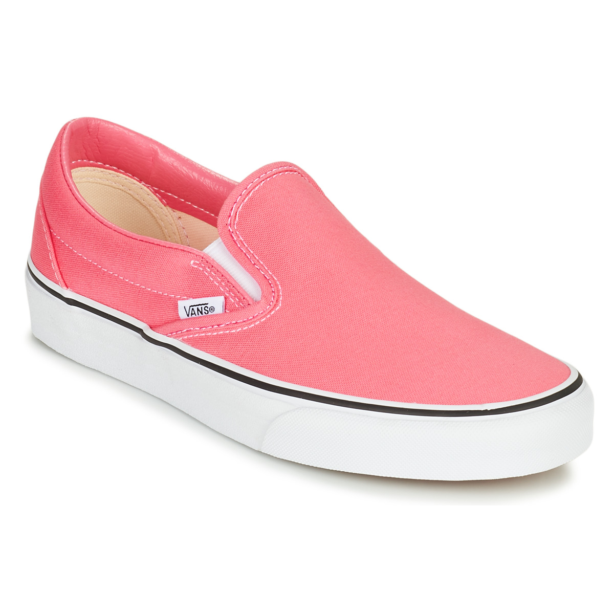 kengät Naiset Tennarit Vans Classic Slip-On Vaaleanpunainen