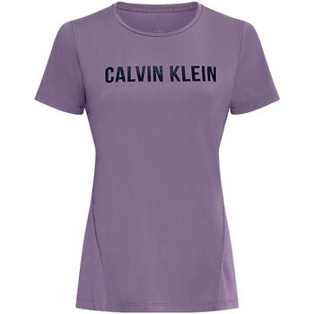 vaatteet Naiset T-paidat & Poolot Calvin Klein Jeans 00GWS0K195 Violetti