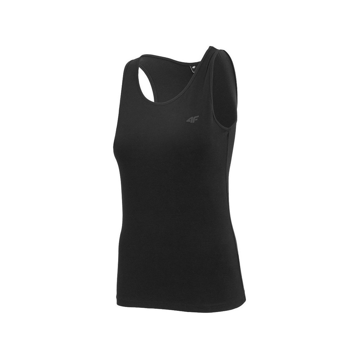 vaatteet Naiset Lyhythihainen t-paita 4F TSD003 Musta