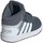 kengät Lapset Korkeavartiset tennarit adidas Originals Hoops Mid 20 I Valkoiset, Grafiitin väriset